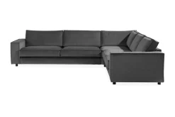 Cloudia Hjørnesofa Large Fløyel