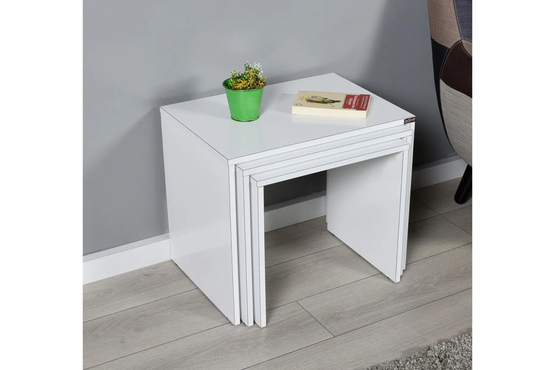 Coffee Table Hvit høyglans