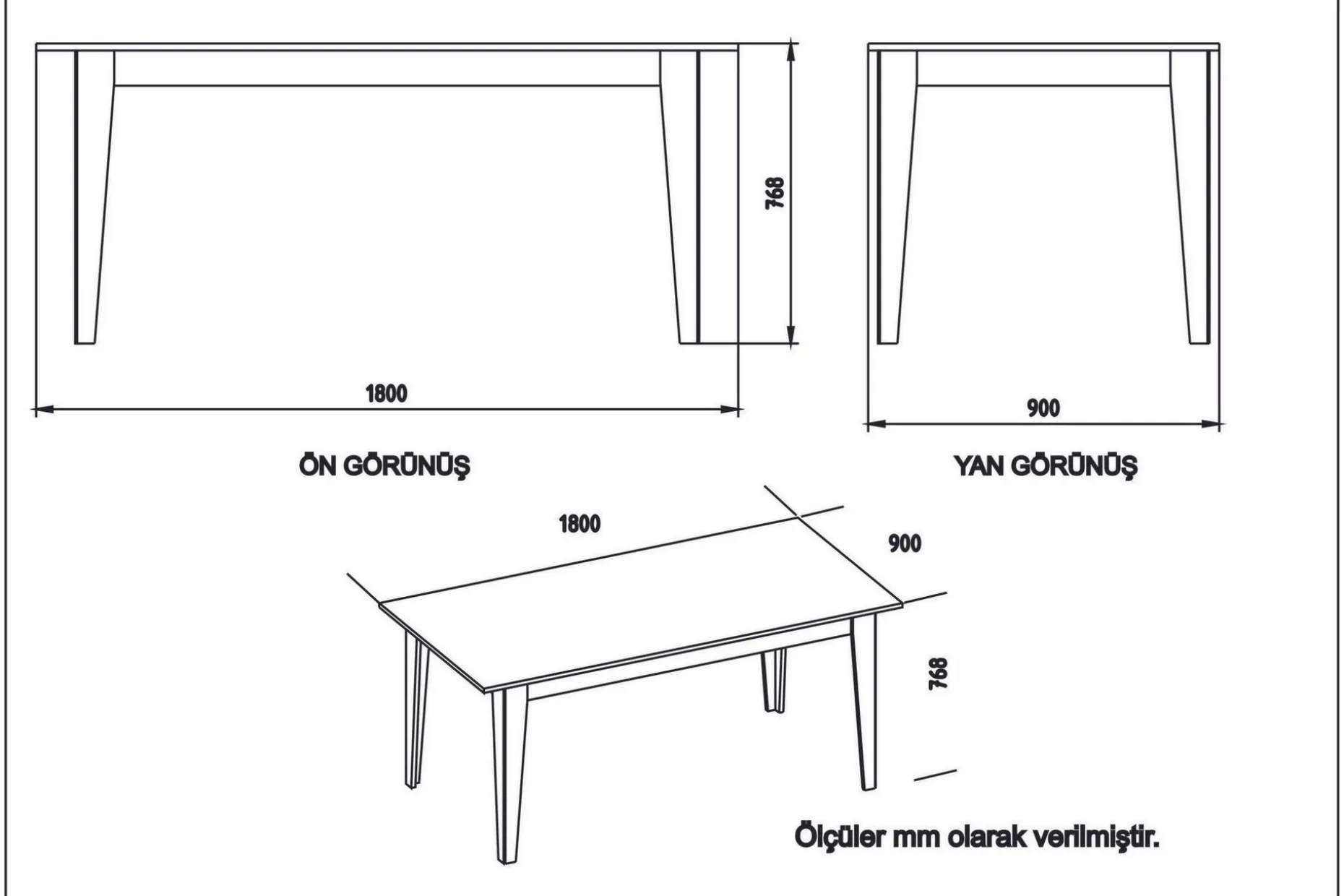 Cofield Spisebord 180 cm