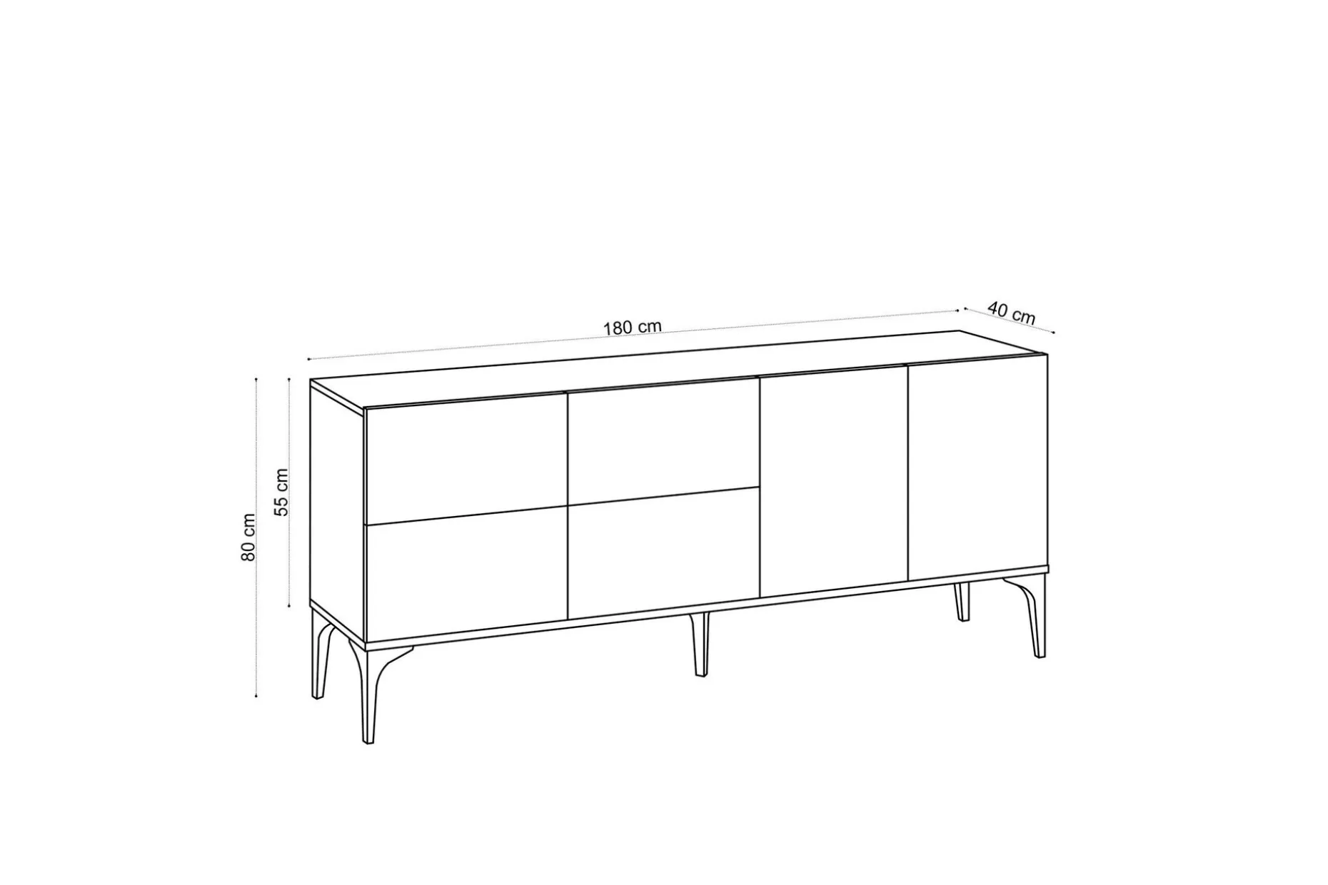 Colldela Avlastningsbord 180 cm