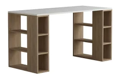 Colmaron Skrivebord 140 cm med Oppbevaringshyller