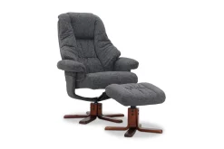 Comfy Lenestol med Snurr Tekstil
