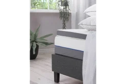 Comfy Overmadrass 160200 cm Hvit Hvit