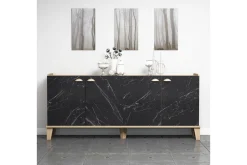 Console Eik|Marmor