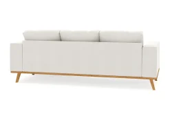 Copenhagen Compact 3-seters Vendbar L-formet Divansofa i Stoff
