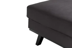 Copenhagen Compact 4-seters Venstrevendt U-formet Large Sofa med Divan og Sjeselong i Fløyel