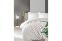 Cotton Box Sengetøysett Dobbelt 4-deler Premium Satin