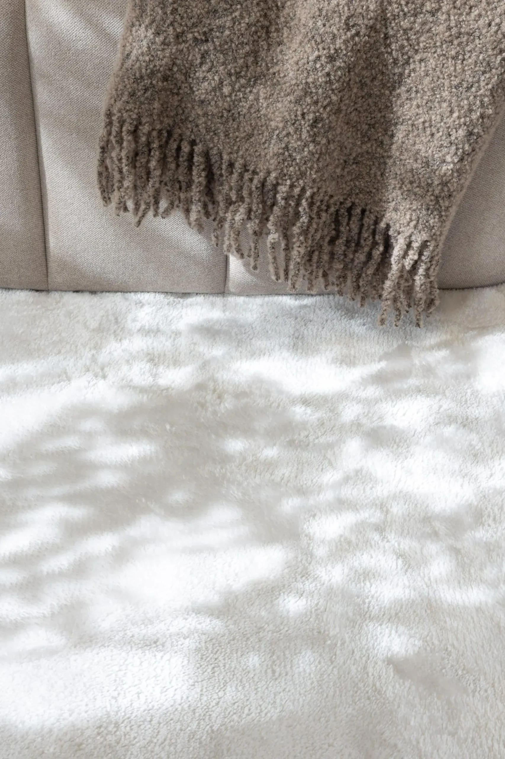 Cozy Ryeteppe Rundt 200 cm