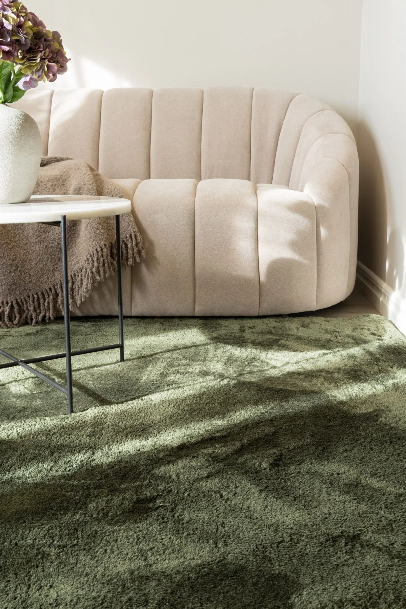 Cozy Ryeteppe 133x190 cm Rektangulær