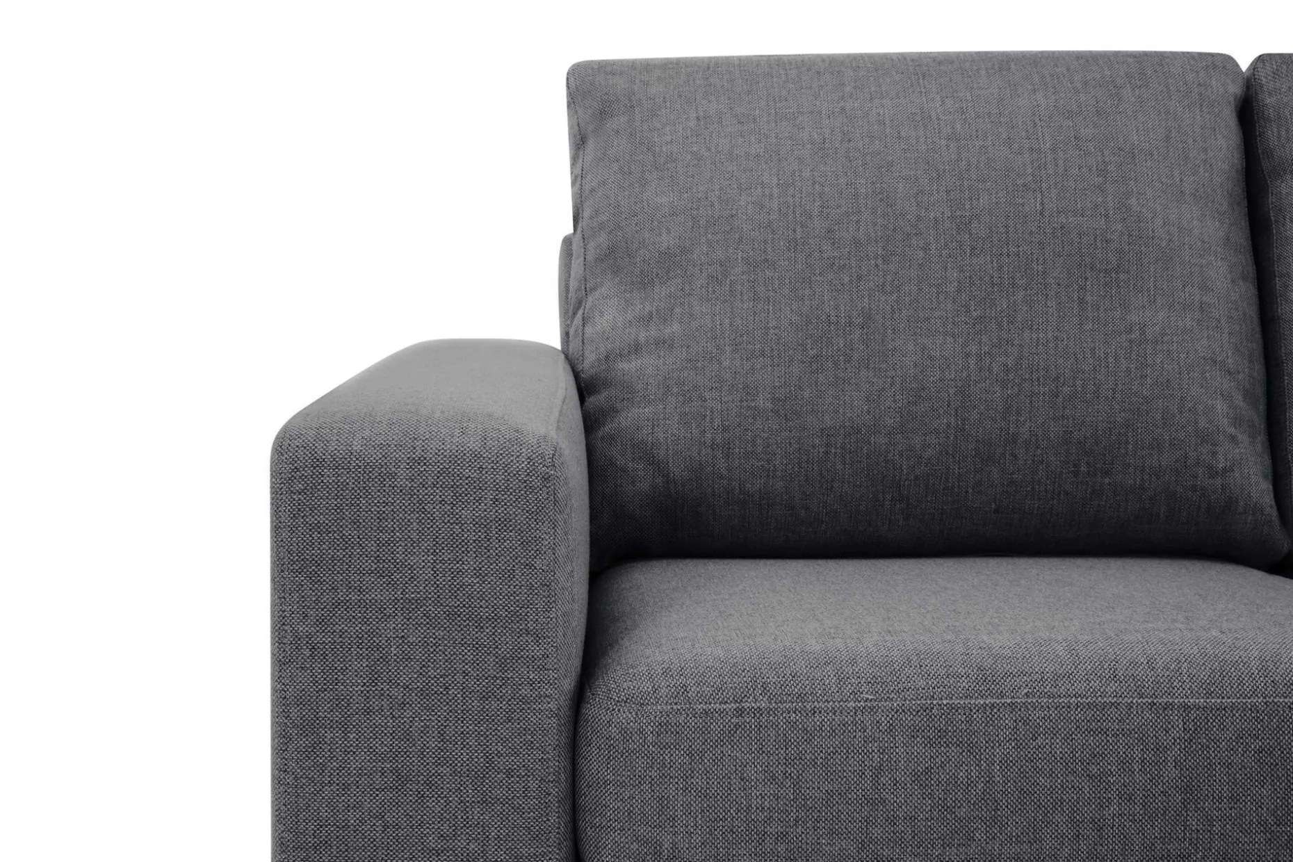 Crazy Limited Edition 4-seters Høyrevendt L-formet Sjeselongsofa i Stoff