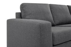 Crazy Limited Edition 4-seters Høyrevendt L-formet Sjeselongsofa i Stoff