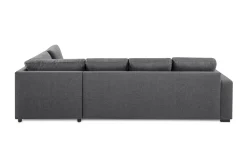 Crazy Limited Edition 4-seters Høyrevendt L-formet Sjeselongsofa i Stoff