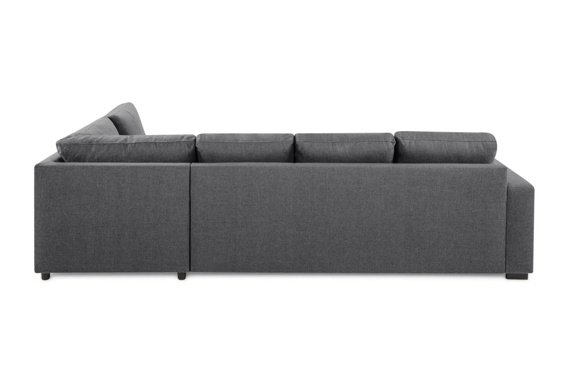 Crazy Limited Edition 4-seters Høyrevendt L-formet Sjeselongsofa i Stoff