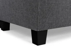 Crazy 5-seters Høyrevendt U-formet X-Large Sofa med Divan og Sjeselong i Stoff