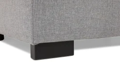 Crazy 5-seters Høyrevendt U-formet X-Large Sofa med Divan og Sjeselong i Stoff inkl. Pynteputer