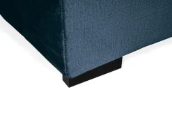 Crazy 4-seters Høyrevendt U-formet Large Sofa med Divan og Sjeselong i Fløyel