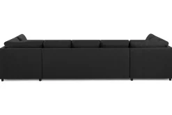Crazy 5-seters U-formet Sofa med Dobbel Sjeselong i Stoff
