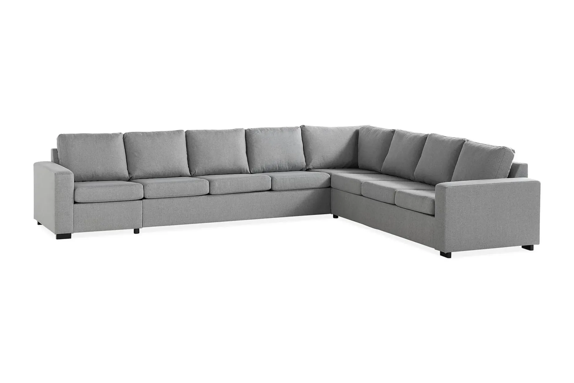 Crazy 7-seters Vendbar L-formet XX-Large Hjørnesofa i Stoff