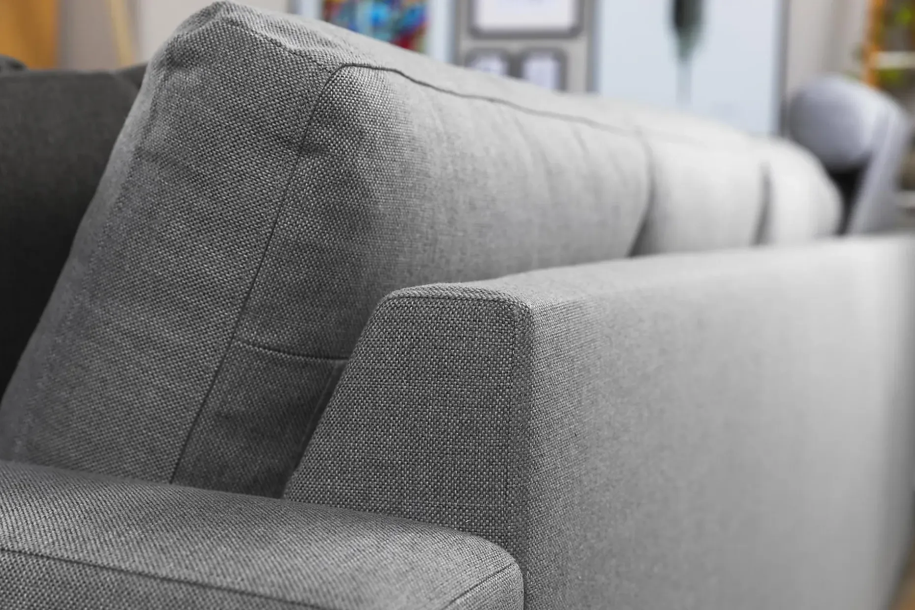 Crazy 7-seters Vendbar L-formet XX-Large Hjørnesofa i Stoff