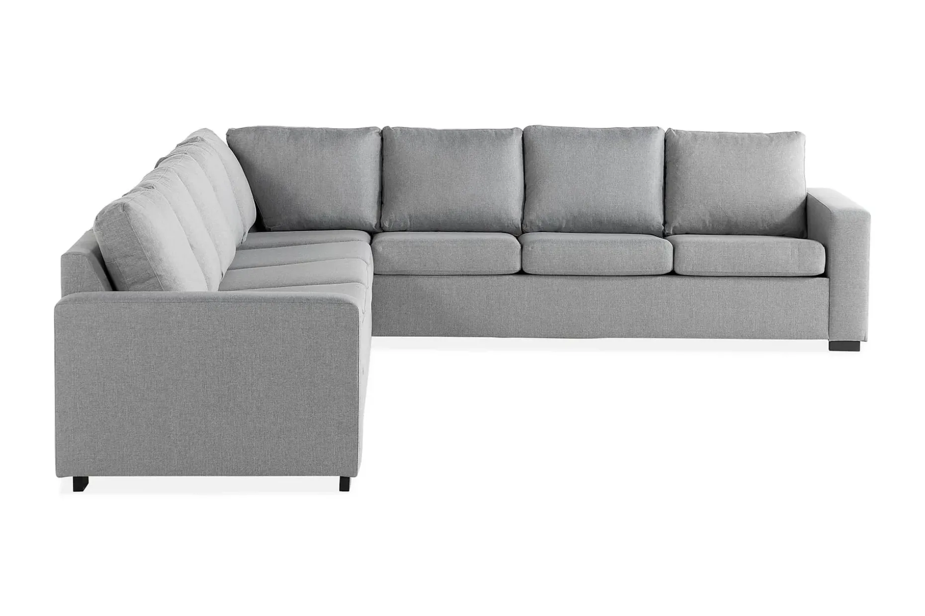 Crazy 7-seters Vendbar L-formet XX-Large Hjørnesofa i Stoff