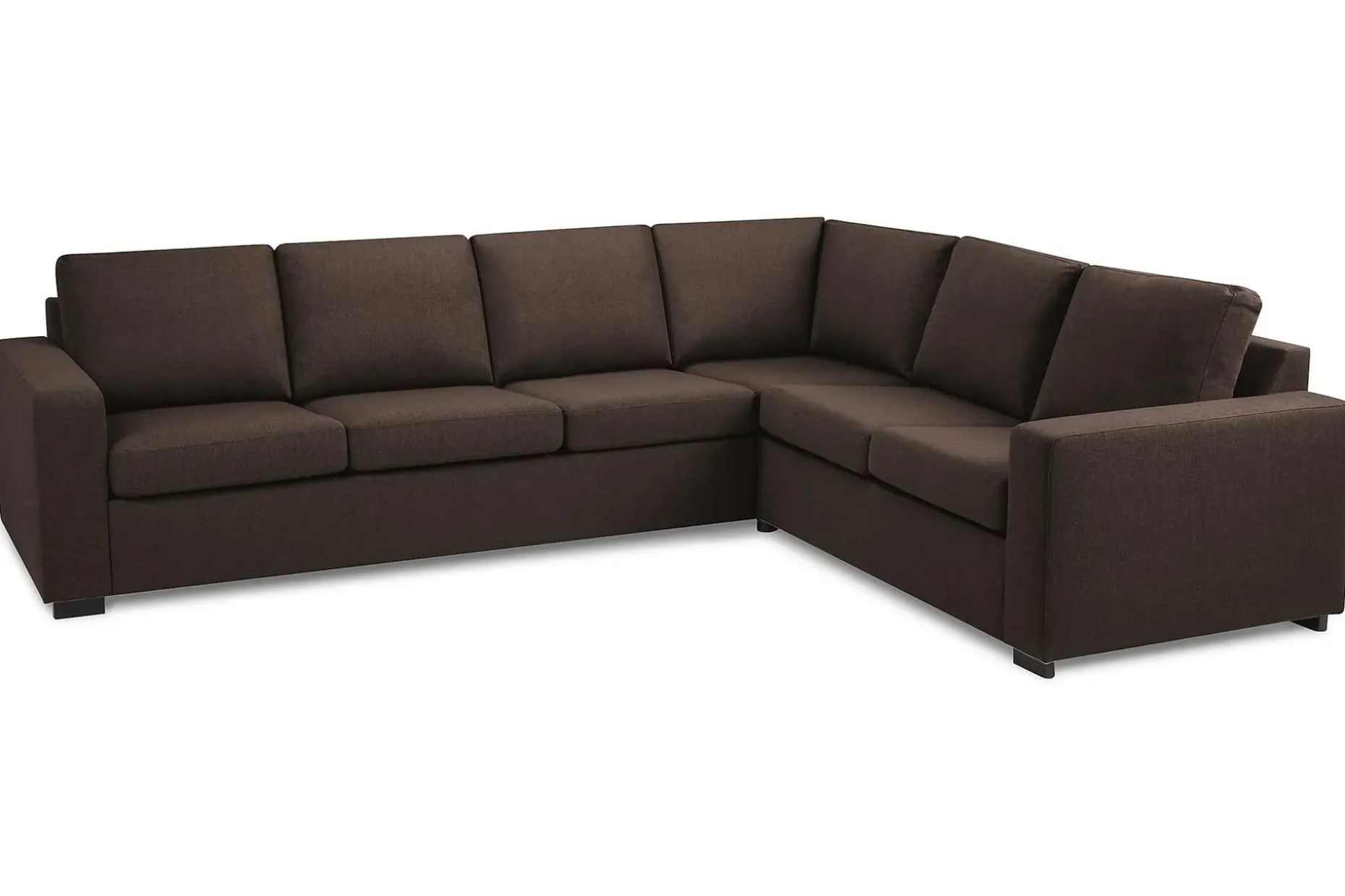 Crazy 5-seters Vendbar L-formet Large Hjørnesofa i Stoff