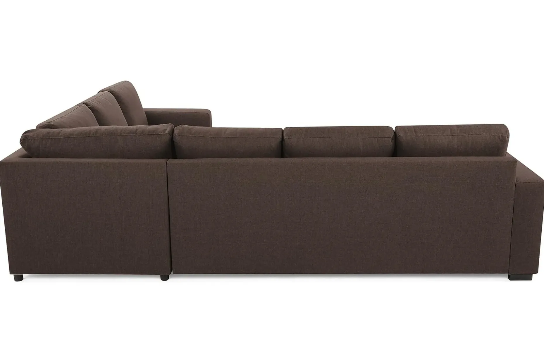 Crazy 5-seters Vendbar L-formet Large Hjørnesofa i Stoff