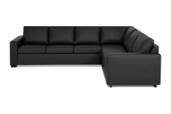 Crazy 5-seters Vendbar L-formet Large Hjørnesofa i Kunstlær