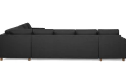 Crazy 7-seters Vendbar U-formet XX-Large Hjørnesofa med Divan i Stoff