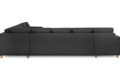 Crazy 7-seters Vendbar U-formet XX-Large Hjørnesofa med Divan i Stoff
