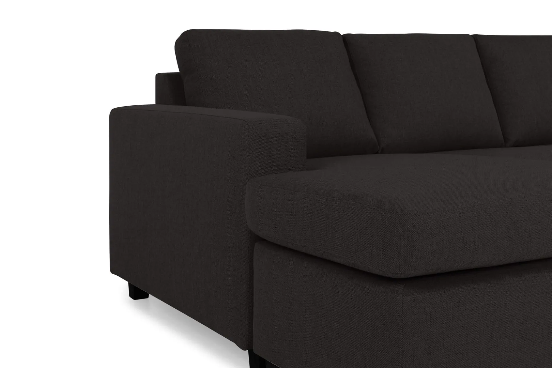 Crazy 7-seters Vendbar U-formet XX-Large Hjørnesofa med Divan i Stoff