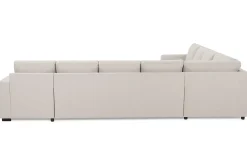 Crazy 7-seters Vendbar U-formet XX-Large Hjørnesofa med Divan i Stoff