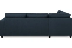 Crazy 3-seters Venstrevendt L-formet Sjeselongsofa i Stoff