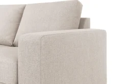 Crazy 4-seters Venstrevendt U-formet Large Sofa med Divan og Sjeselong i Stoff