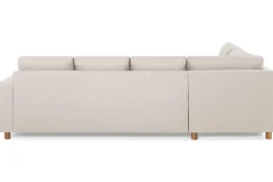 Crazy 4-seters Venstrevendt U-formet Large Sofa med Divan og Sjeselong i Stoff