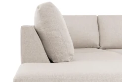 Crazy 4-seters Venstrevendt U-formet Large Sofa med Divan og Sjeselong i Stoff