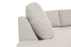 Crazy 6-seters Venstrevendt U-formet XX-Large Sofa med Divan og Sjeselong i Stoff