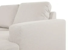 Crazy 6-seters Venstrevendt U-formet XX-Large Sofa med Divan og Sjeselong i Stoff