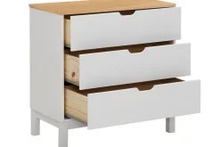 Crotone Kommode 76x39 cm 3 Skuffer