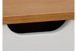 Crotone Kommode 76x39 cm 3 Skuffer