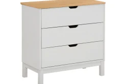Crotone Kommode 76x39 cm 3 Skuffer