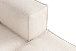 Cubo 4-seters Dyp Modulsofa med Divan i Stoff
