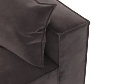 Cubo 5-seters L-formet Dyp Modulhjørnesofa i Stoff