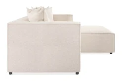 Cubo 4-seters L-formet Dyp Modulsofa med Divan i Stoff