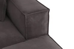 Cubo 5-seters U-formet Dyp Modulsofa med Divan og Sjeselong i Fløyel