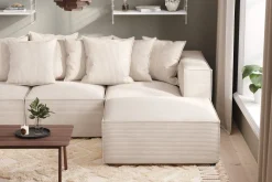 Cubo 4-seters Vendbar L-formet Dyp Modulsofa med Divan i Manchester