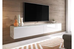 Cuguen TV-benk 180 cm LED-belysning