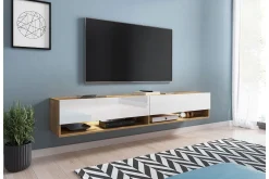 Cuguen Tv-skap 180 cm RGB LED