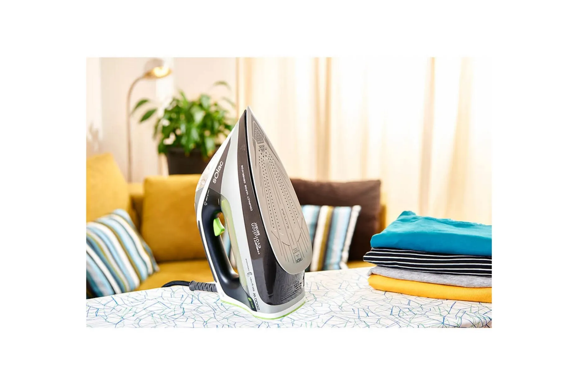 Dampstrykejern Solac Intelligent Evolution Sensor 2800W