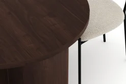 Dano Spisebord 180 cm med 4 Gemmiano Spisestoler