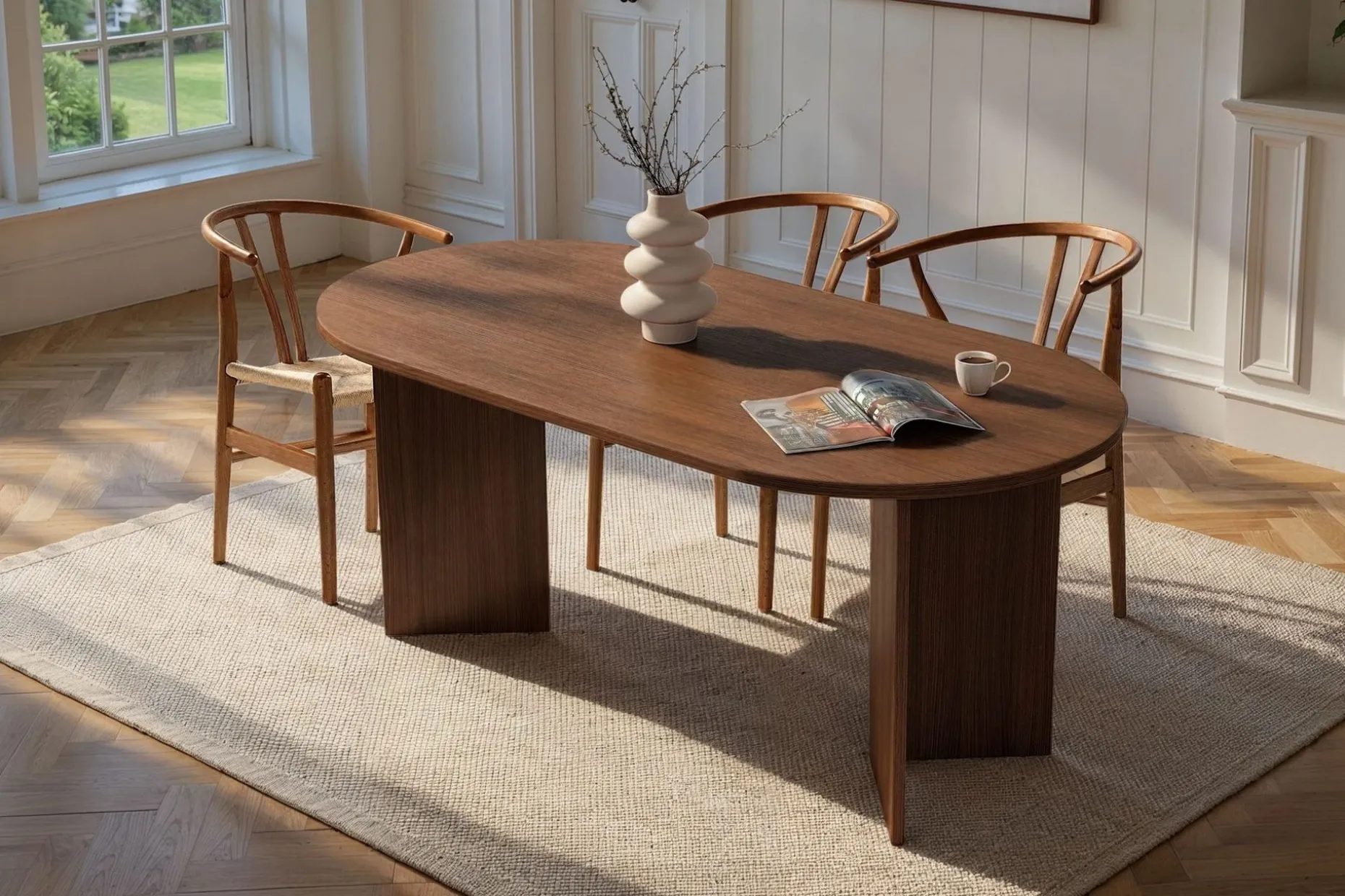 Dano Spisebord 180 cm Oval